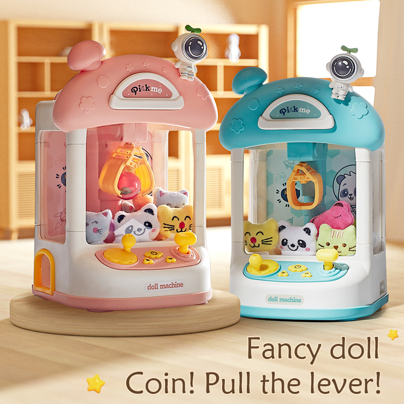 Doll Machine Spaceman Mainan Anak Mesin Capit Cowok Cewek Hadiah Edukasi