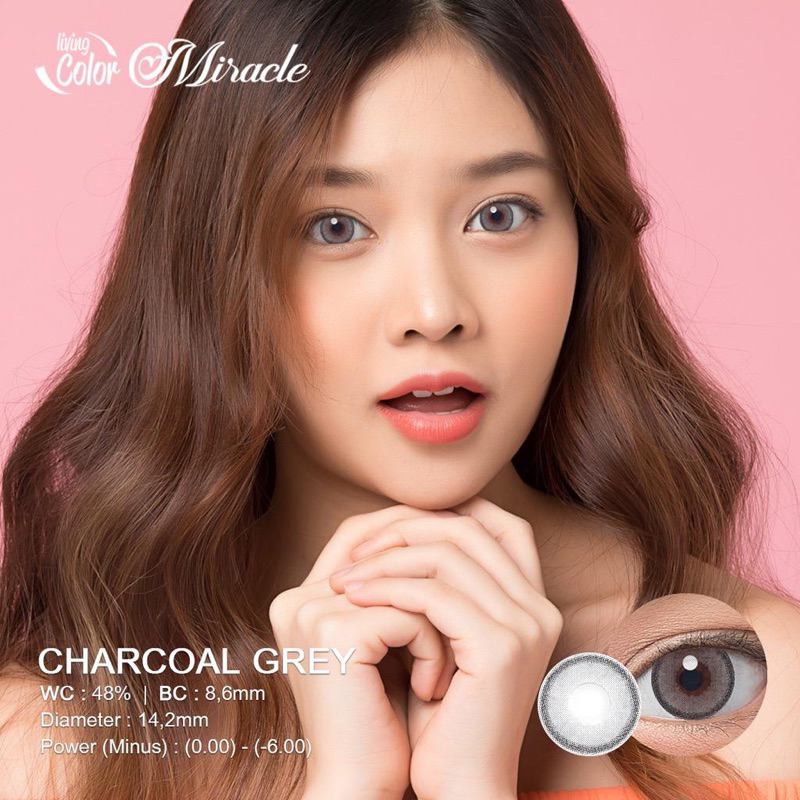Miracle Charcoal Grey | Softlens Beda Minus | Softlens Minus | Softlens Normal | Softlens Grey | Sof