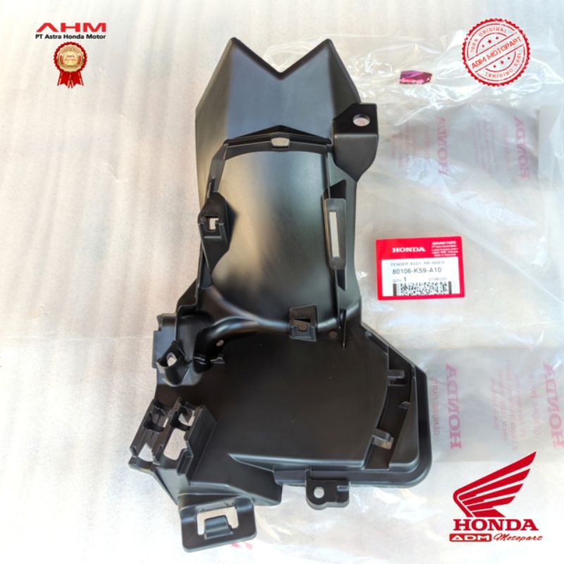 80106-K59-A10 Fender Assy RR Spakbor Kolong Vario New 125 150 eSP 2015-2017 ORIGINAL AHM