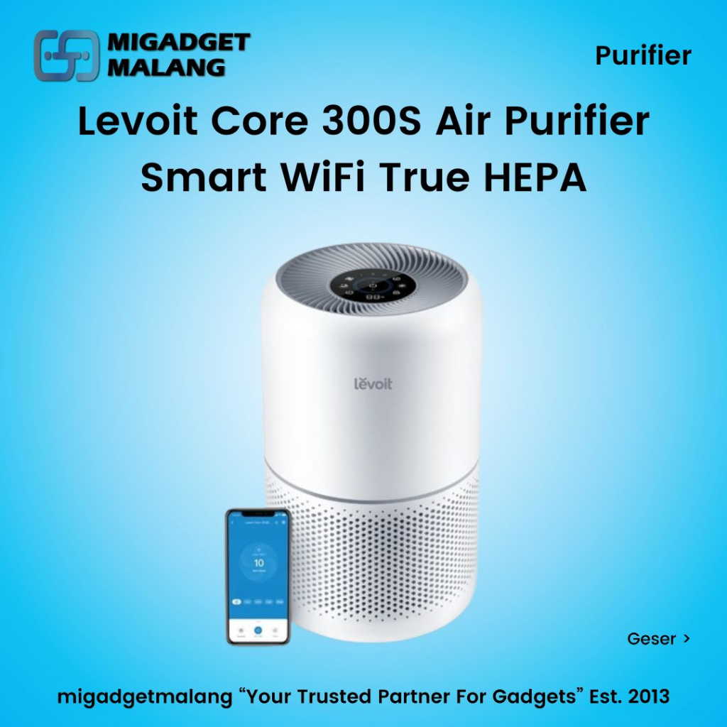 Levoit Core 300S Air Purifier Smart WiFi True HEPA Voice Control