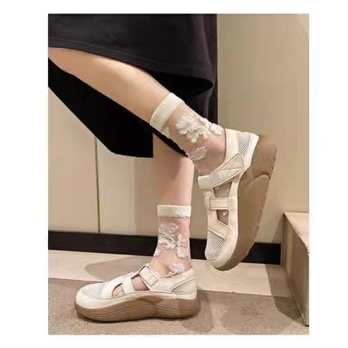 SHOEGALLERY &quot;FREE BOX&quot; LV0214 Sepatu Wedges Wanita Import Sepatu Gladiator Wanita Korean Style