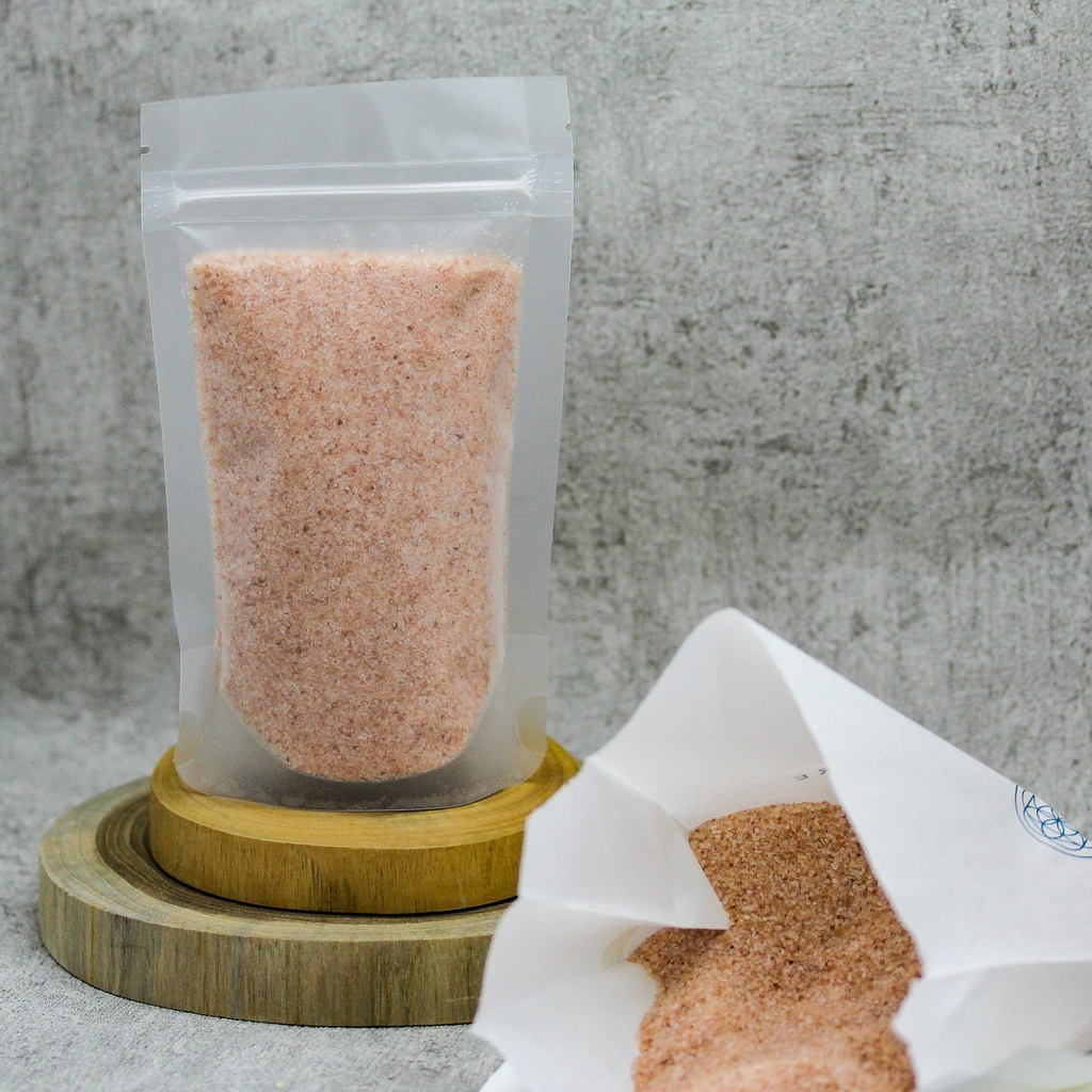 

Garam Himalaya Murni Organik Halus 500 Gram Pure Himalayan Salt Himsalt Pink Salt Garam Gunung Rock Salt Halite Punjab Pakistan Garam Merah