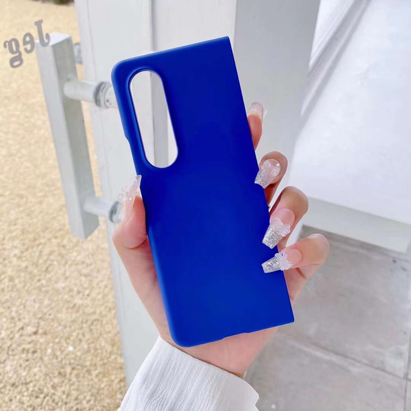 Casing Korean Colorful Full Cover Hard Case Samsung Z Fold 4 3 Zfold4 Zfold3 Z Fold3 Fold4 [SUPER CUTE] Case Tahan Guncangan Keras PC Lipat