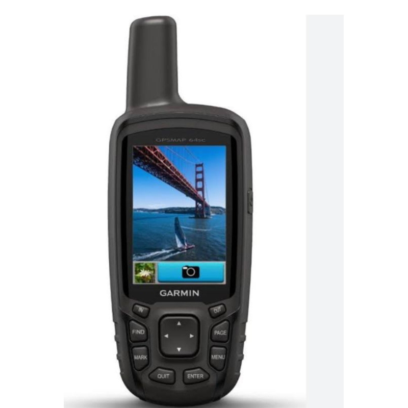Garmin GPS Map 64sc with autofokus camera