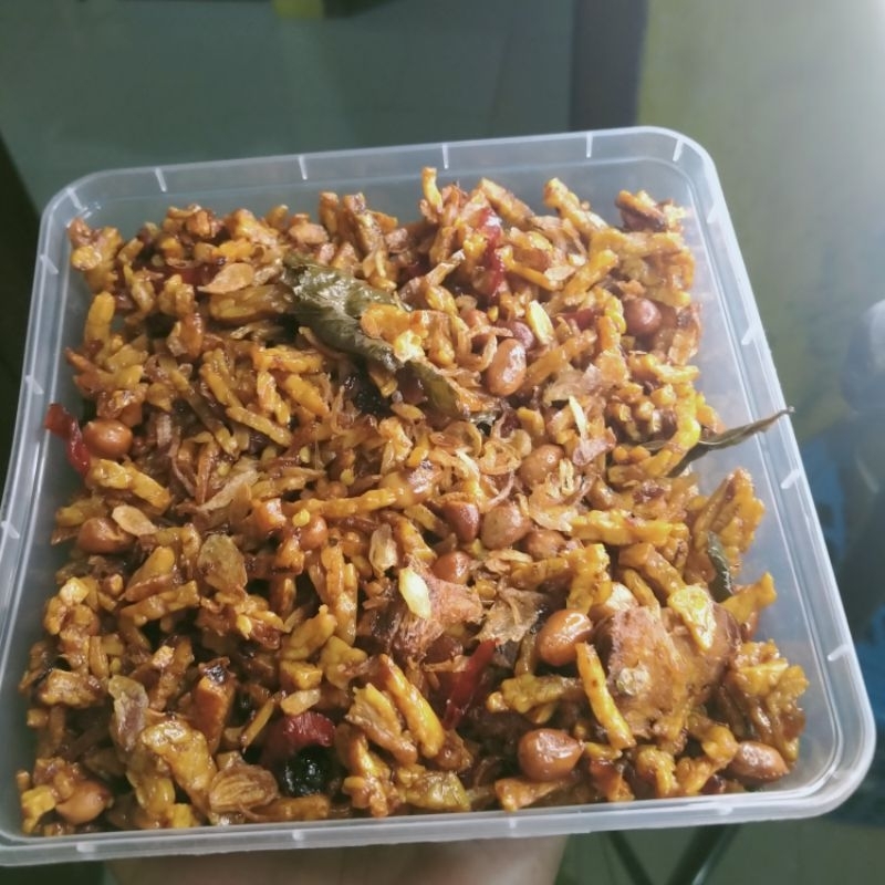 

kering tempe #sambel goreng tempe harga 12000 #fresh#pesan langsung dibuat kan