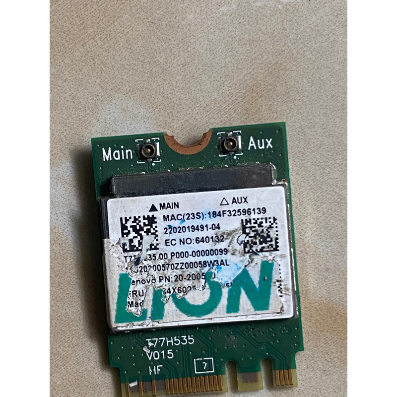 wifi card lenovo b40-80