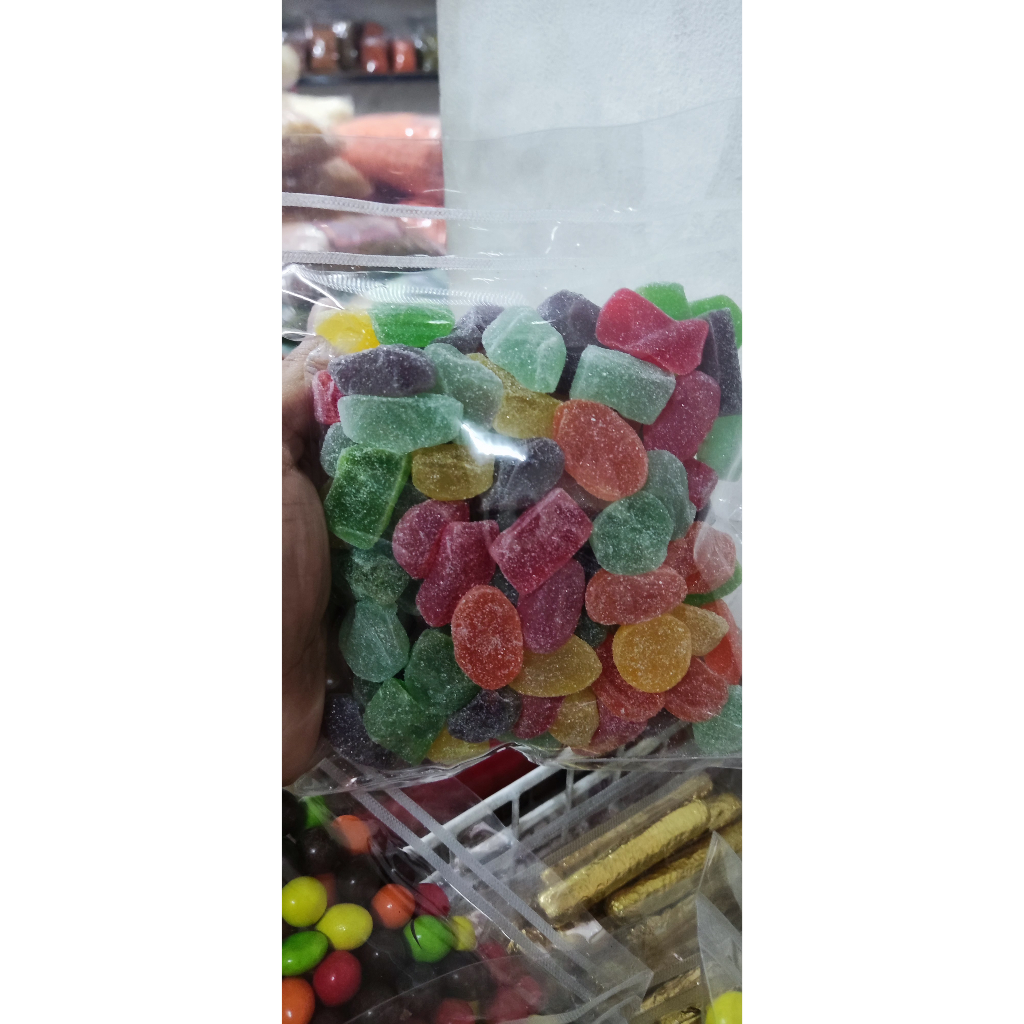 

PERMEN JELI WARNA WARNI 500 gr