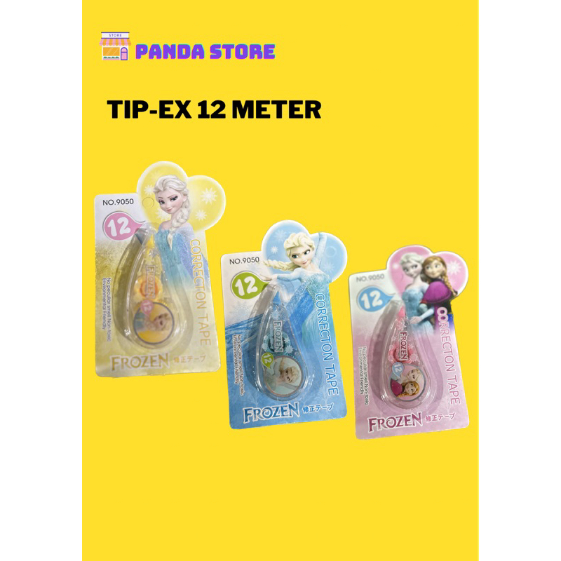 

Tip-X/ Tipex Kertas/ Correction Tape 12 m