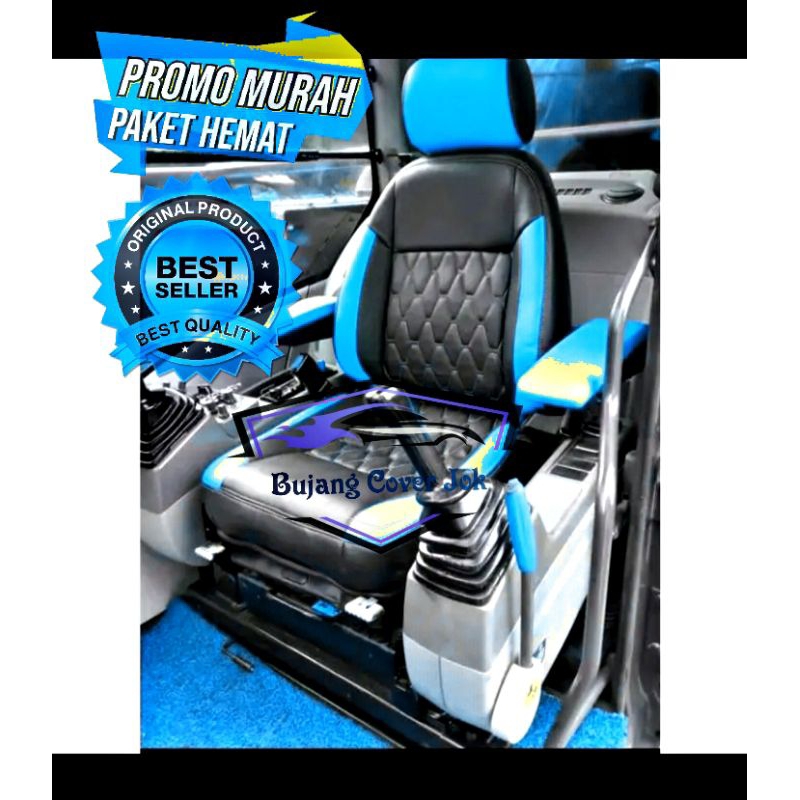 Sarung jok excavator kobelko,Komatsu,hyundai,sumitomo,hitachi,Sany - Cover sarung jok excavator koma