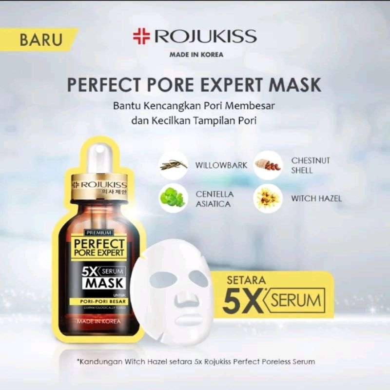 ROJUKISS Perfect Pore 5X Serum Mask 25ml