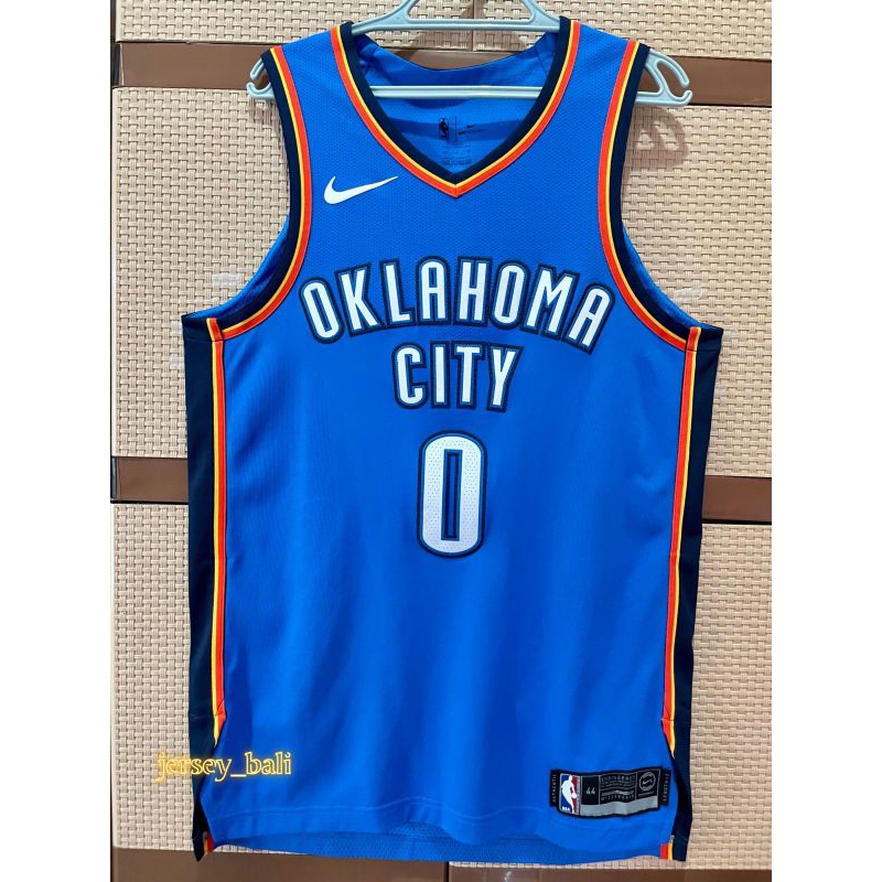 Jersey Basket Nike Authentic Oklahoma City Thunder Russell Westbrook Original Jersey