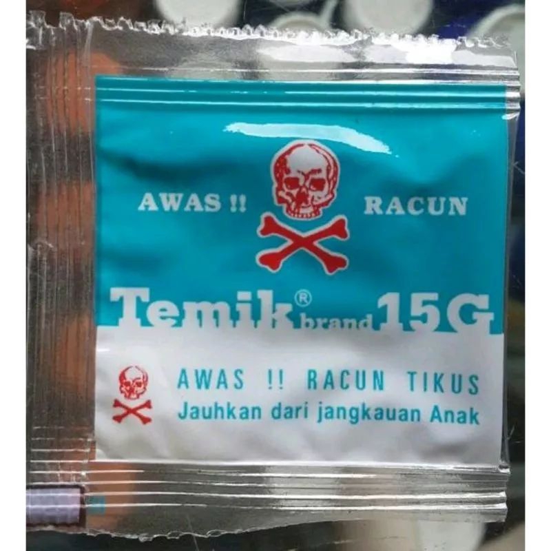 Racun Tikus Temik,Mati kering dijamin ampuh