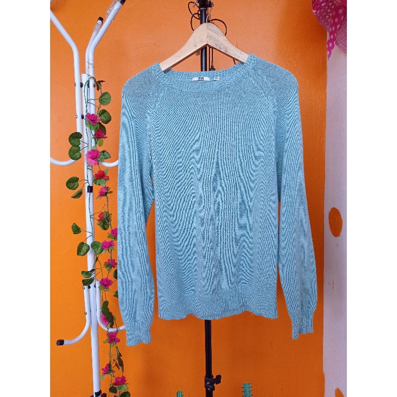 Sweater Rajut Tebal Jumbo Wanita Lengam Panjang Polos
