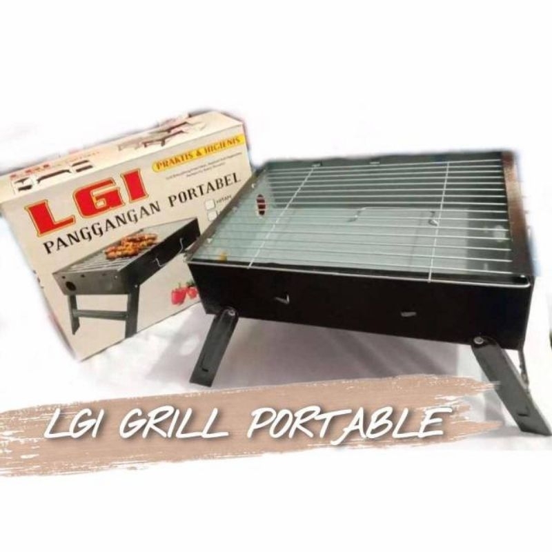 ALAT PEMANGGANG PORTABLE GRILL LIPAT PANGGANGAN LGI GRILL
