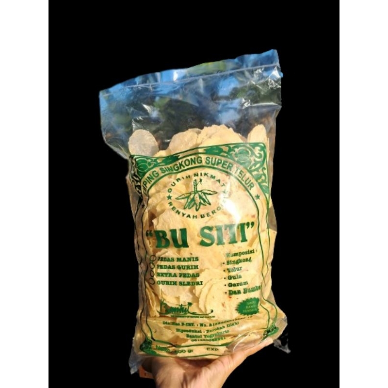 

EMPING SINGKONG BU SITI SUPER TELUR NETTO 250 GR | 500 GR