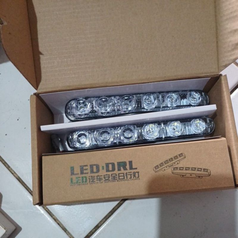lampu led drl model fortuner