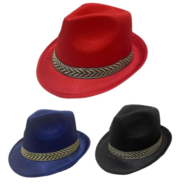 Topi fedora polos topi laken topi jazz topi Tompi topi import topi Tompi nylon