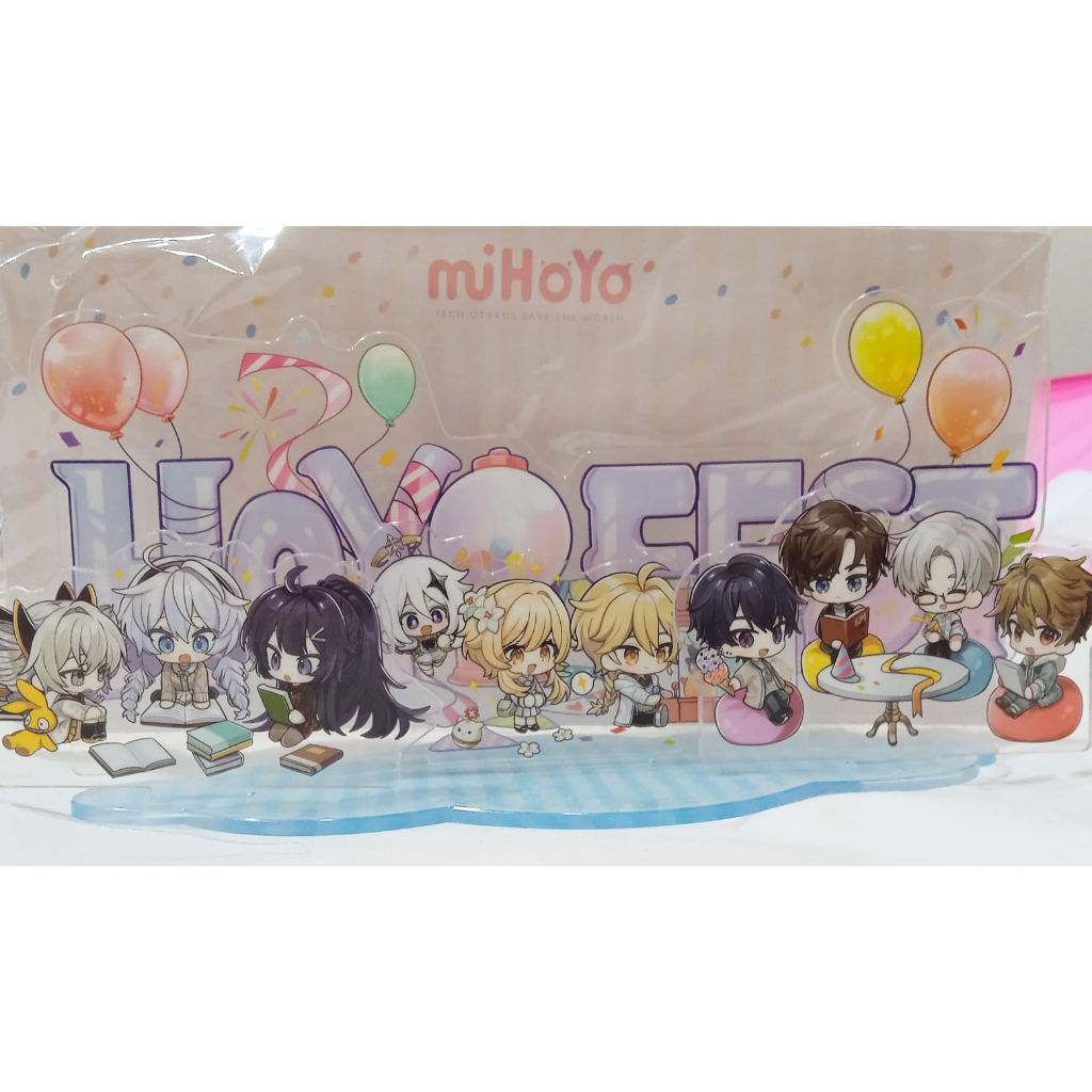 HoyoFest 2021 chibi standee acrylic Tears of Themis | Honkai | Genshin Impact