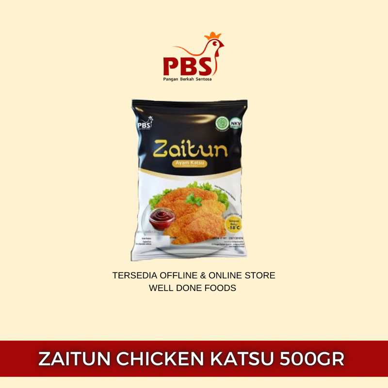 

Zaitun Chicken Katsu 500gr