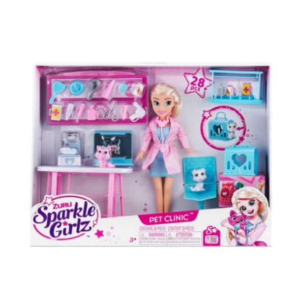 

Jual Boneka Mainan Anak Zuru Sparkle Girlz Blonde Doll Pet Clinic Diskon