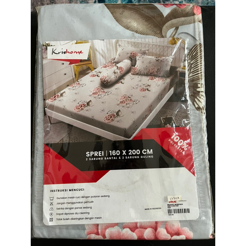 Sprei Krishome 160x200 (Baru)