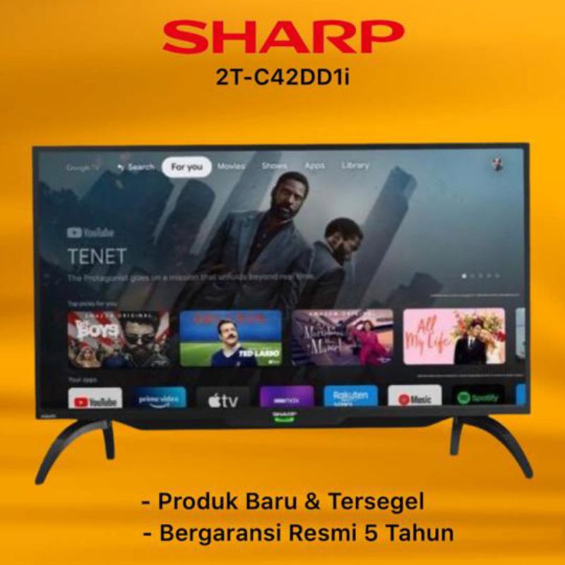 SHARP 42 inch Digital TV 2T-C42DD1i