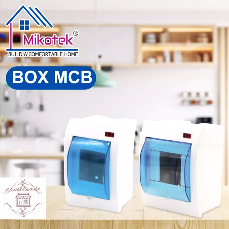 BOX MCB 4 GRUP + INDIKATOR LED dapat digunakan di dalam &amp; di luar tembok / Tahan Lama Awet