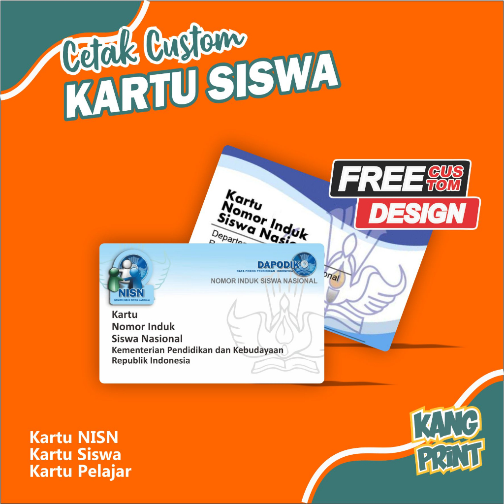 

Cetak Kartu Nisn,Kartu Pelajar,Kartu Siswa