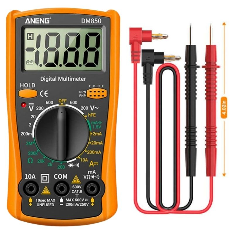 ANENG Digital Multimeter Voltmeter Voltage Tester ANENG DM850 Portable Auto AC/DC