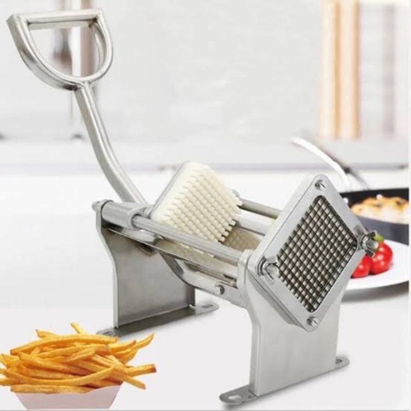 MANUAL POTATO STICK MAKER 005 ALAT MESIN POTONG MEMOTONG PEMOTONG PLONG PRODUKSI STIK KENTANG PANJAN