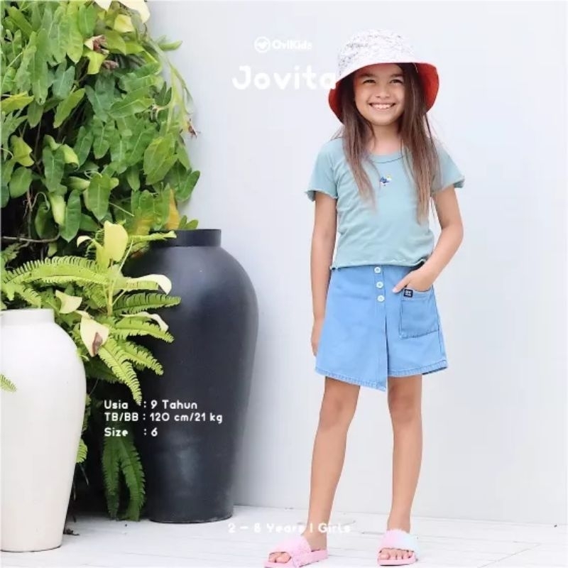 OVI KIDS - JOVITA OVIKIDS - ROK ANAK - ROK CELANA ANAK - SKORT ANAK