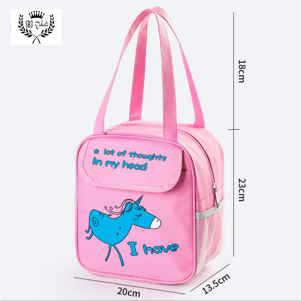 TAS BEKAL INSULATED LUNCH BAG SUNSHINE TAS RANTANG TAHAN PANAS DINGIN