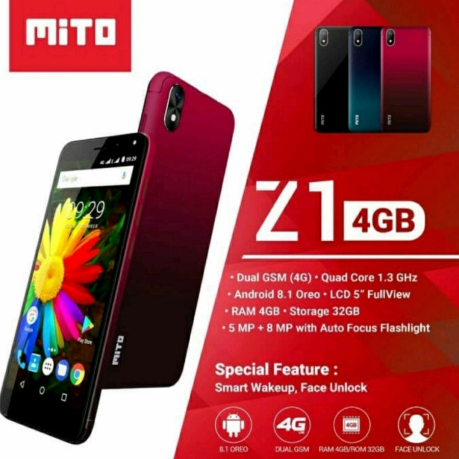 Hp Android Smartphone Mito Z1 Ram4/32 4G