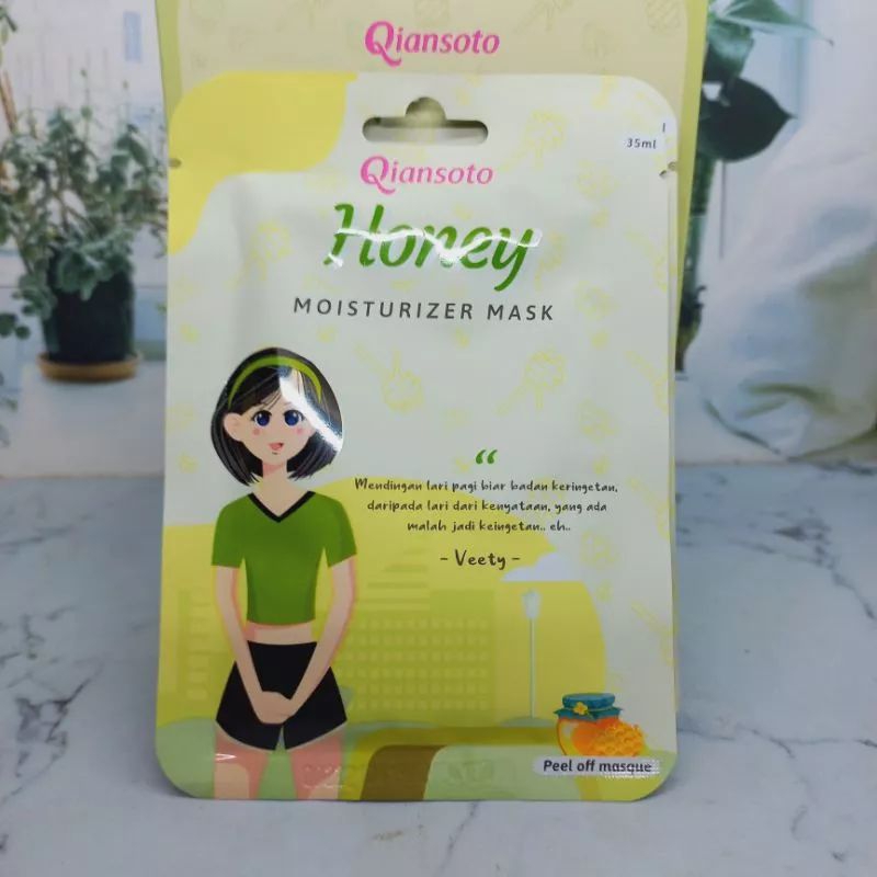 Masker Wajah Qiansoto Honey Moisturizer