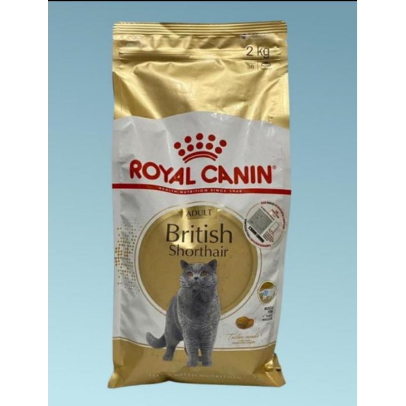 ROYAL CANIN BRITISH SHORTHAIR ADULT 2KG | ROYAL CANIN BRITISH  ADULT FRESHPACK