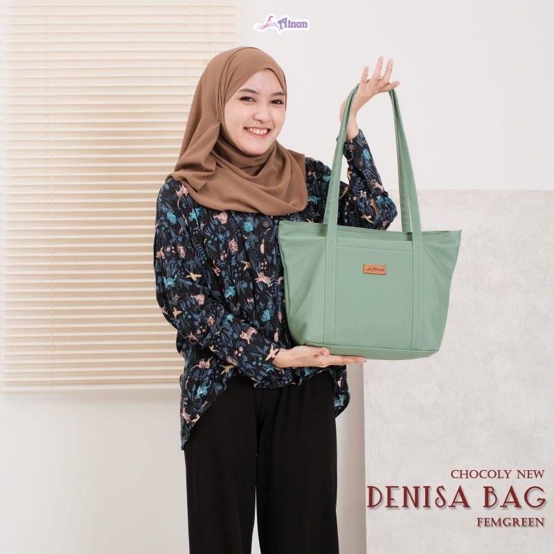 TOTEBAG DENISA BAHAN CHOCOLY ANTI AIR PREMIUM