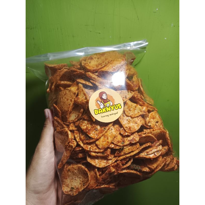 

Keripik Basreng Pedas