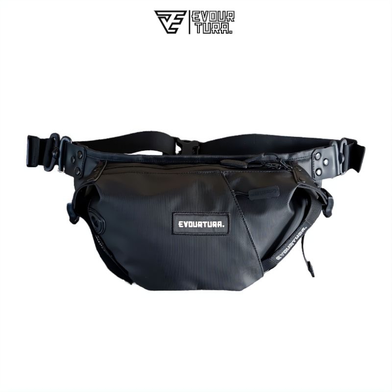 Evourtura waistbag premium tas pinggang premium pria tas selempang tas punggung tas bahu punggung pria [ THOR ]