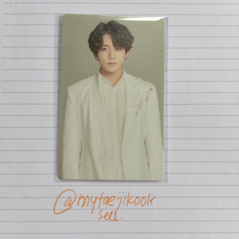 bts love yourself world tour dispenser photocard jungkook pc jk ly dispen