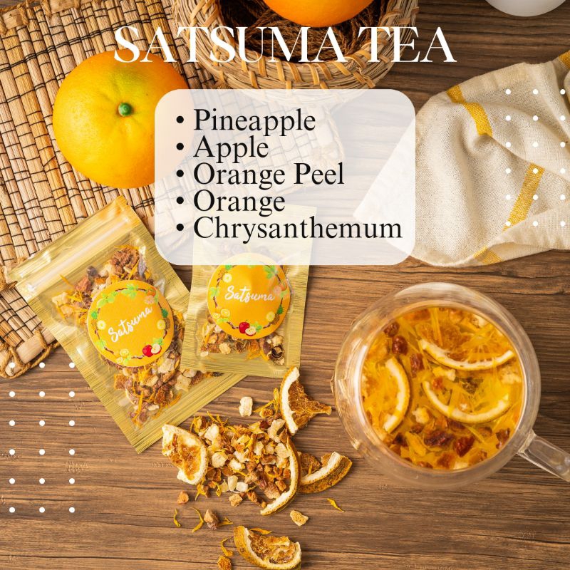 

CHRYSTEA || Satsuma Tea Sachet 10gr