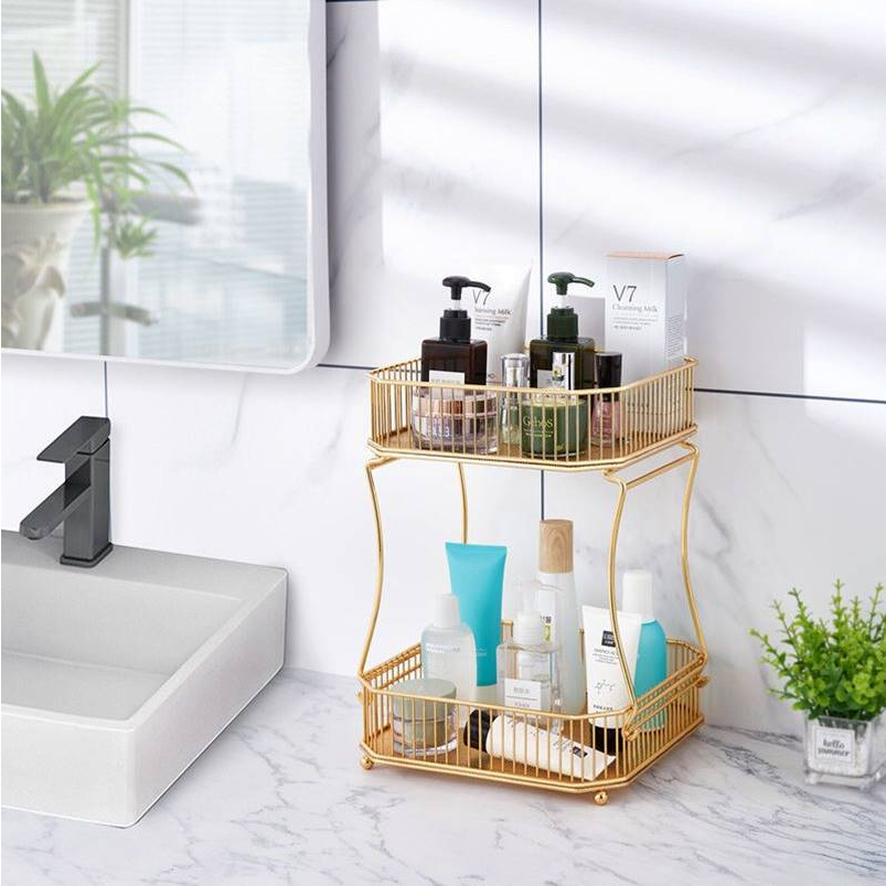 Tray Buah / Tempat Buah / Wadah Buah / Fruit Tray /Tempat Saji Buah / Keranjang Serba Guna 2Tingkat / Keranjang 2 Tingkat