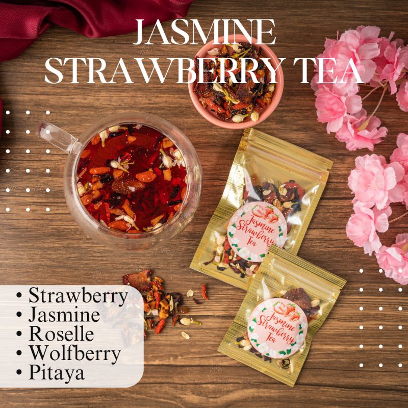 

CHRYSTEA || Jasmine Strawberry Tea Sachet 10gr