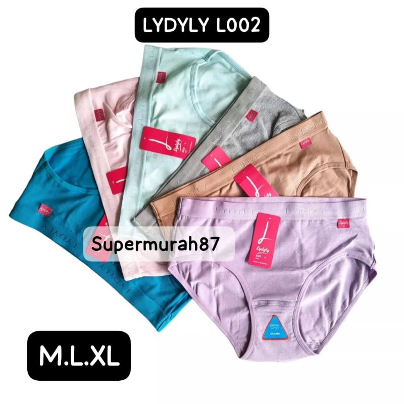 [ 3PCS ] CD LYDYLY L002 / celana dalam LYDYLY / cd karet lebar LYDYLY