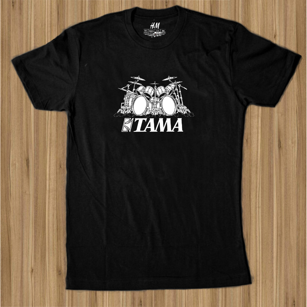 kaos distro musik TAMA DRUM kaos distro musik terkini