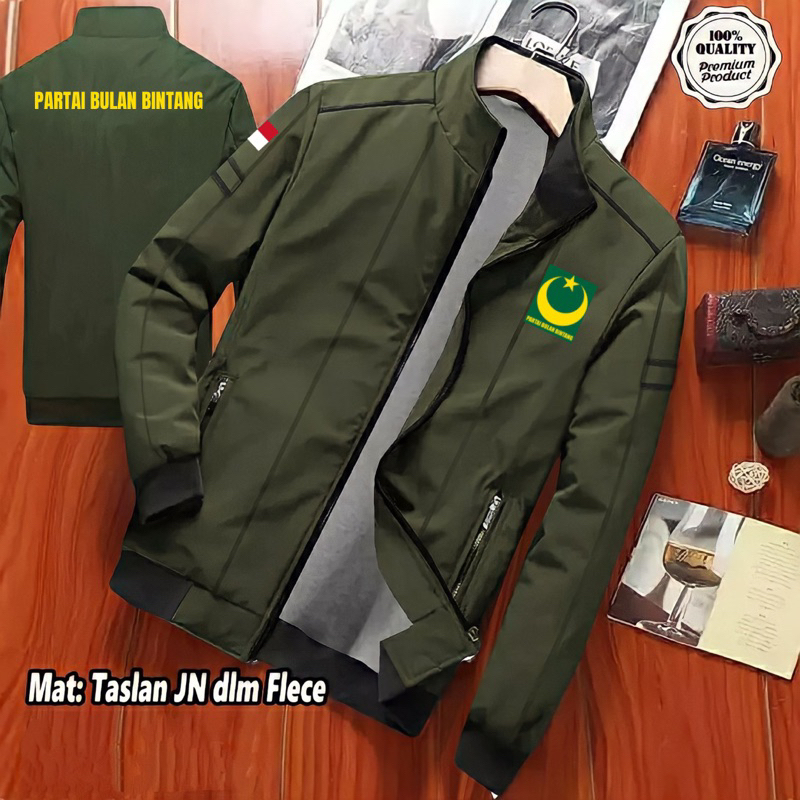JAKET SERAGAM PARTAI PBB / Partai Bulan Bintang