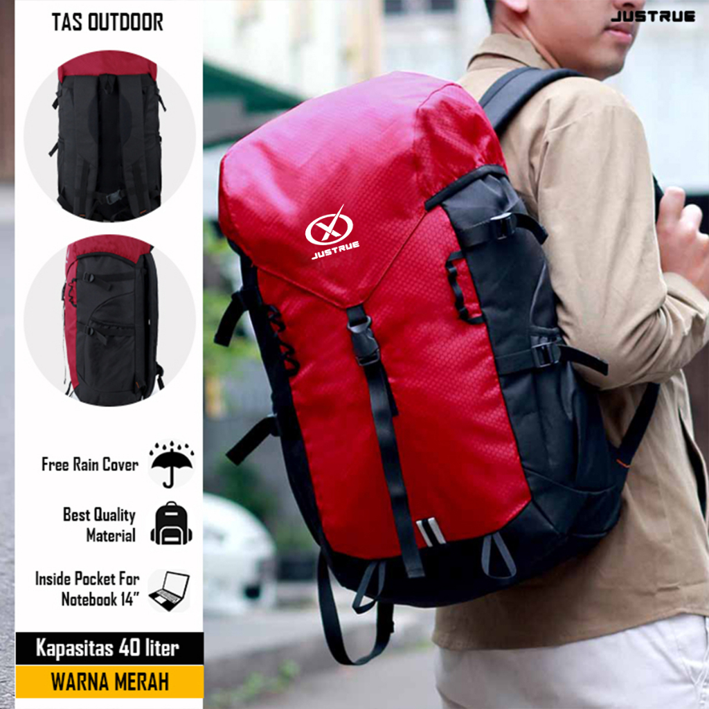 Tas Gunung Semi Carrier 40 Liter Ransel Traveling Murah