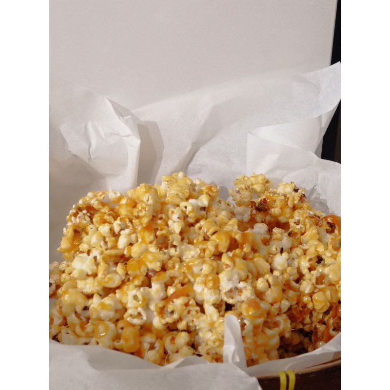 popcorn glaze caramel cup