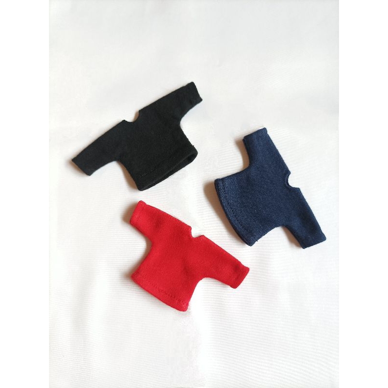 Nendoroid Clothes T-Shirt Kaos Long Sleeve Nendoroid Doll YMY Obitsu Yomane