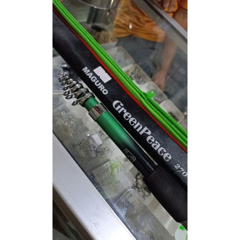 joran antena maguro green peace 270 carbon.
