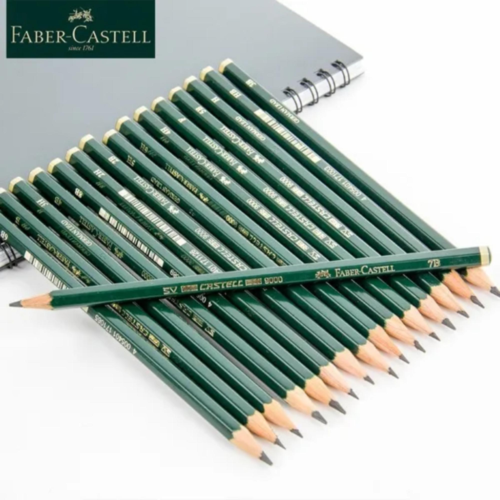 Faber-Castell 9000 Graphite Pencil 6H - 8B